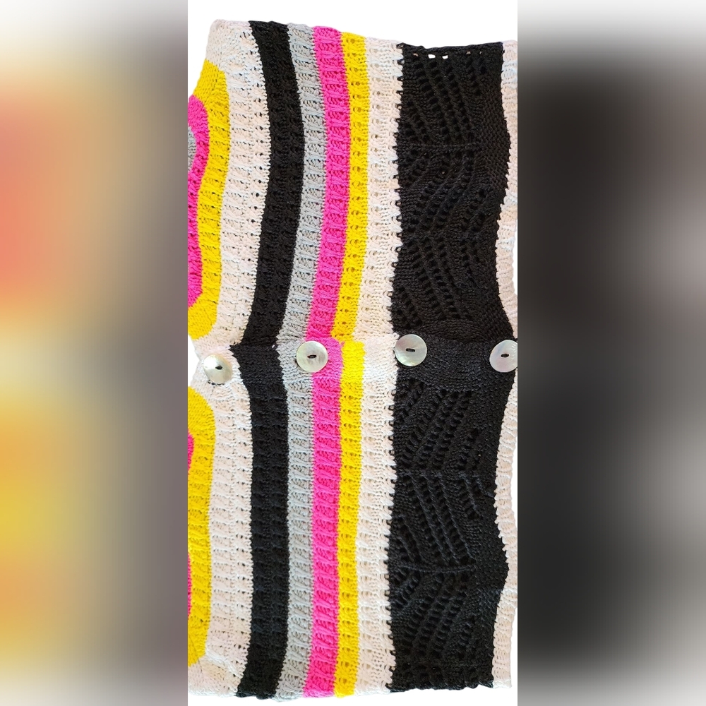 Jolie & Jay Crochet Tank Top & Shorts Set Women's XL NWT - Picture 5 of 12